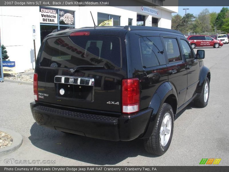Black / Dark Khaki/Medium Khaki 2007 Dodge Nitro SLT 4x4