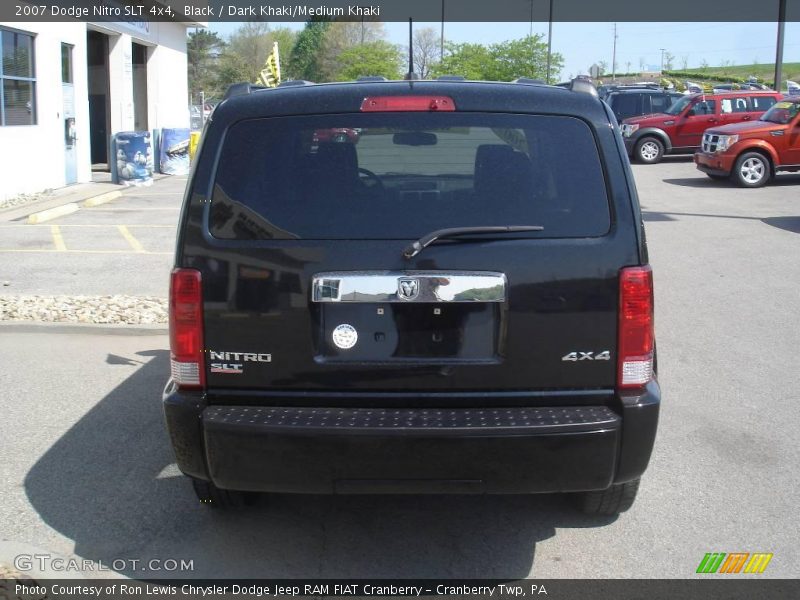 Black / Dark Khaki/Medium Khaki 2007 Dodge Nitro SLT 4x4