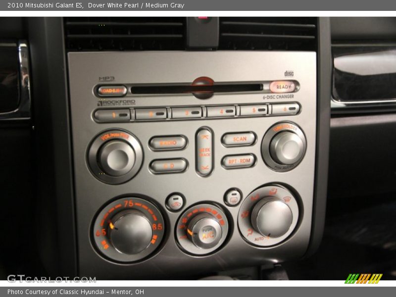 Audio System of 2010 Galant ES