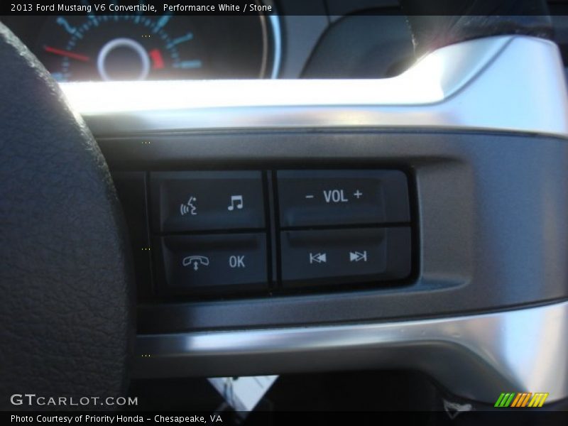 Performance White / Stone 2013 Ford Mustang V6 Convertible