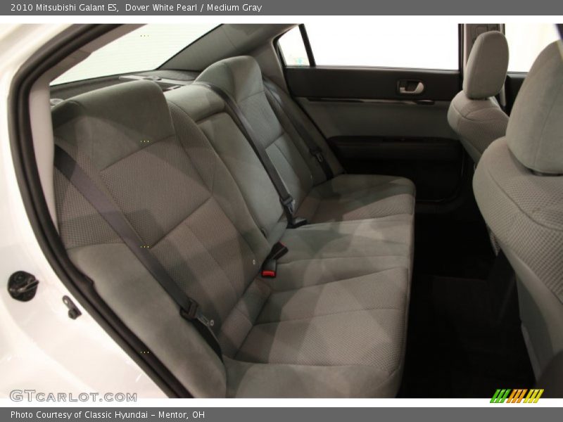 Rear Seat of 2010 Galant ES