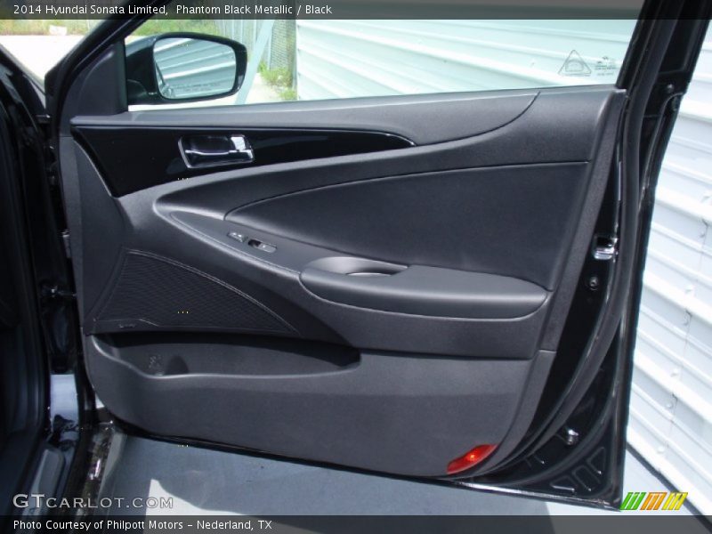 Phantom Black Metallic / Black 2014 Hyundai Sonata Limited
