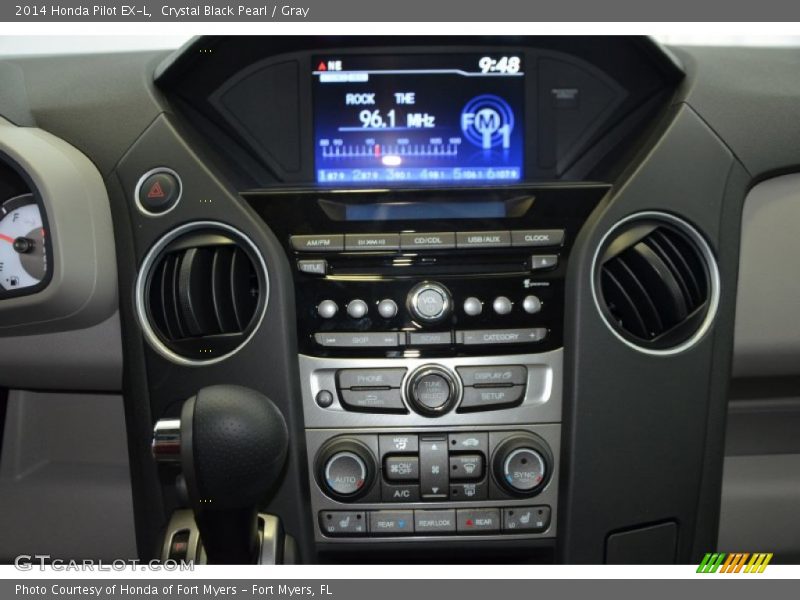 Crystal Black Pearl / Gray 2014 Honda Pilot EX-L