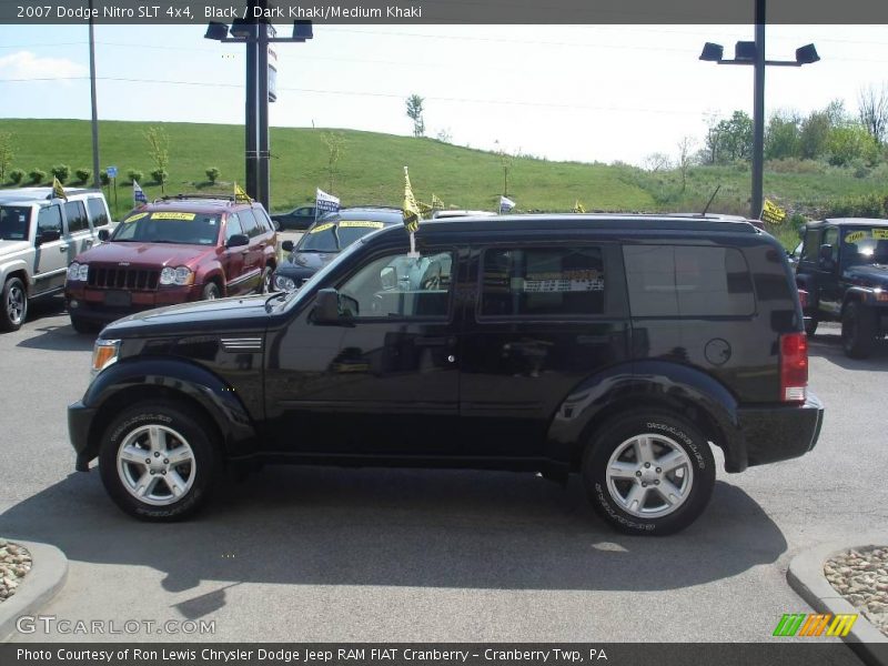 Black / Dark Khaki/Medium Khaki 2007 Dodge Nitro SLT 4x4