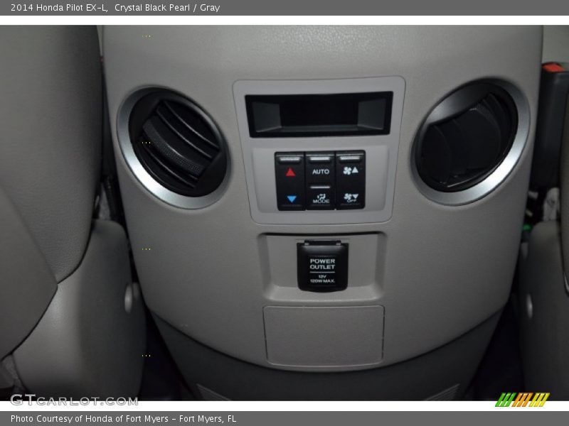 Crystal Black Pearl / Gray 2014 Honda Pilot EX-L