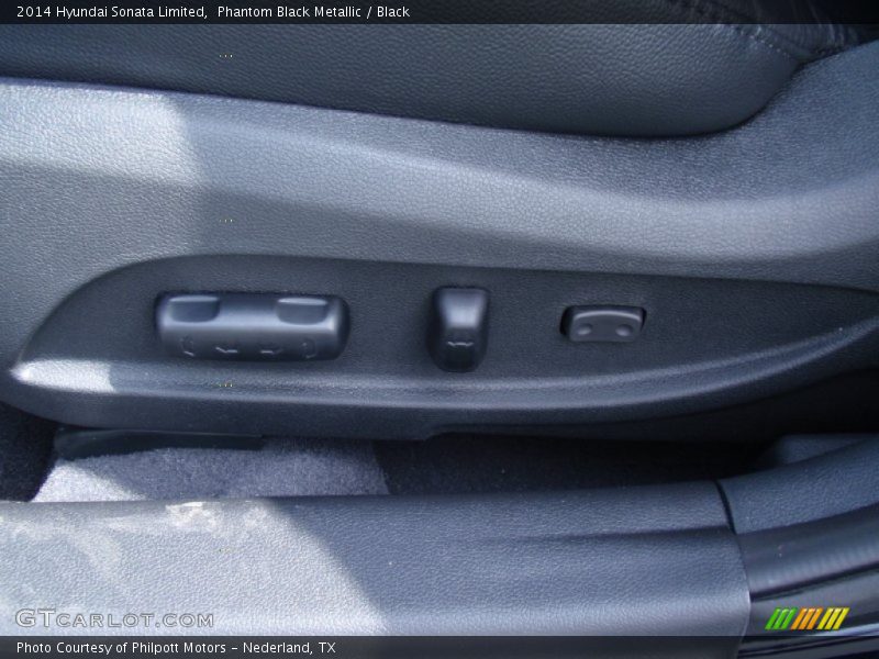 Phantom Black Metallic / Black 2014 Hyundai Sonata Limited