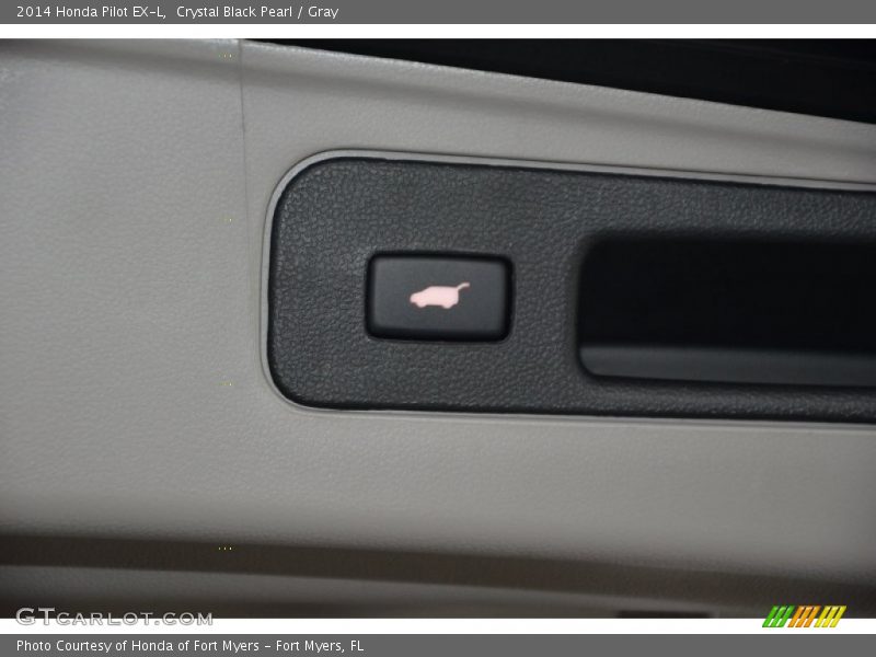 Crystal Black Pearl / Gray 2014 Honda Pilot EX-L