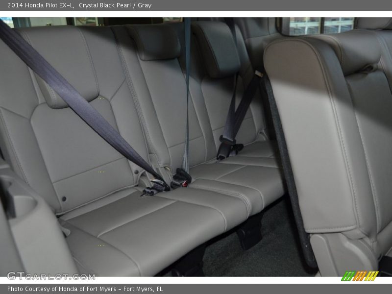 Crystal Black Pearl / Gray 2014 Honda Pilot EX-L