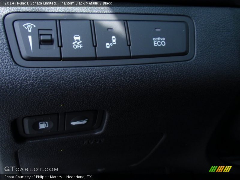 Phantom Black Metallic / Black 2014 Hyundai Sonata Limited