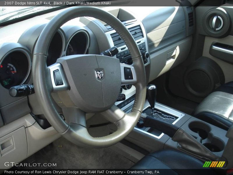 Black / Dark Khaki/Medium Khaki 2007 Dodge Nitro SLT 4x4