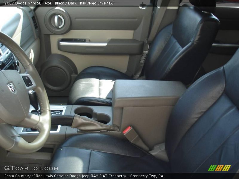 Black / Dark Khaki/Medium Khaki 2007 Dodge Nitro SLT 4x4