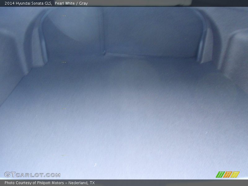 Pearl White / Gray 2014 Hyundai Sonata GLS