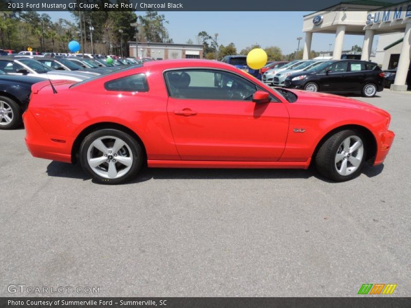 Race Red / Charcoal Black 2013 Ford Mustang GT Coupe