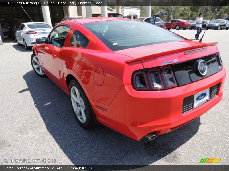 Race Red / Charcoal Black 2013 Ford Mustang GT Coupe