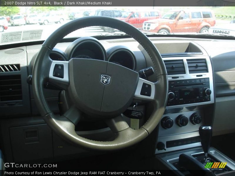 Black / Dark Khaki/Medium Khaki 2007 Dodge Nitro SLT 4x4