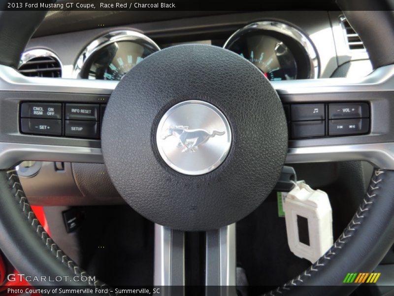 Race Red / Charcoal Black 2013 Ford Mustang GT Coupe