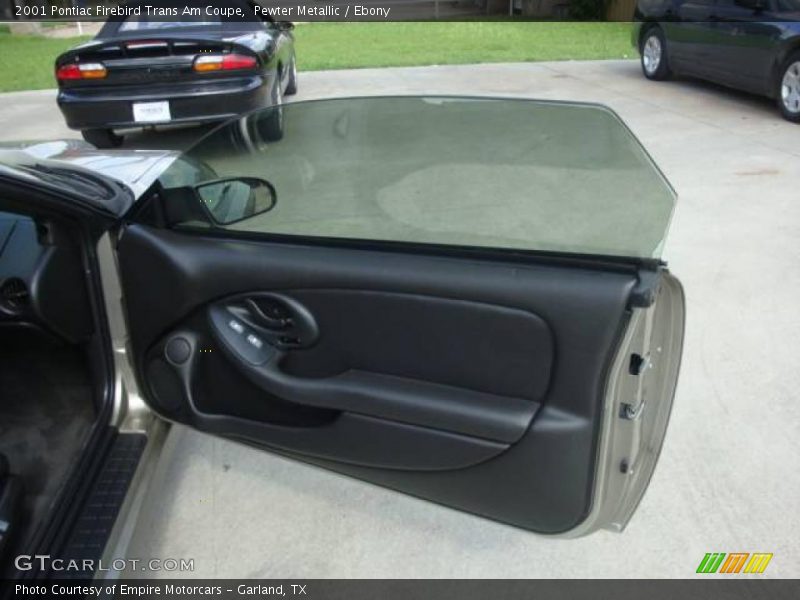 Pewter Metallic / Ebony 2001 Pontiac Firebird Trans Am Coupe