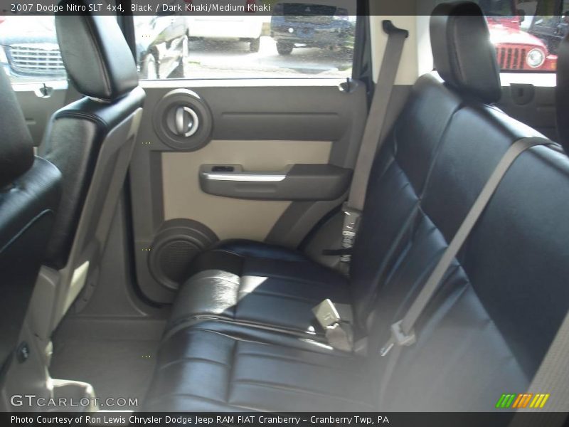 Black / Dark Khaki/Medium Khaki 2007 Dodge Nitro SLT 4x4