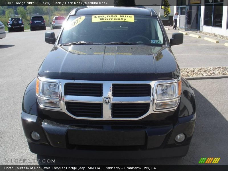 Black / Dark Khaki/Medium Khaki 2007 Dodge Nitro SLT 4x4