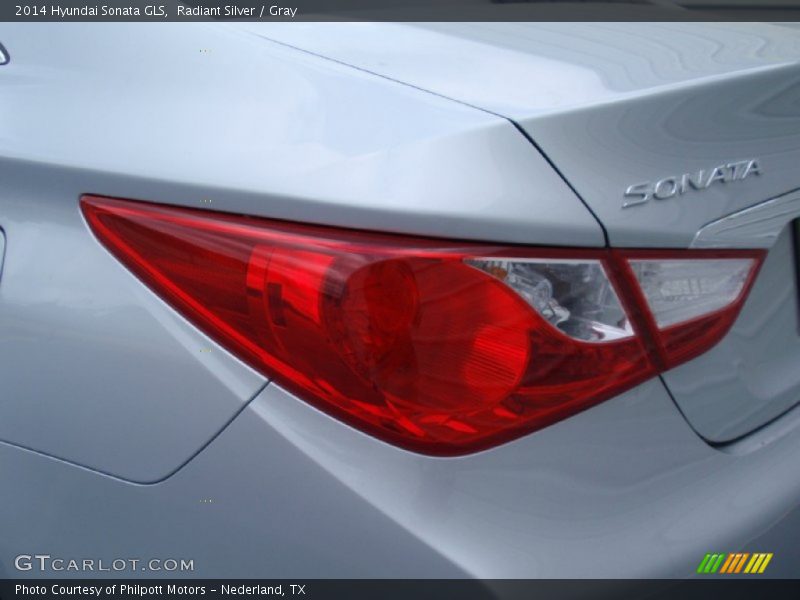 Radiant Silver / Gray 2014 Hyundai Sonata GLS