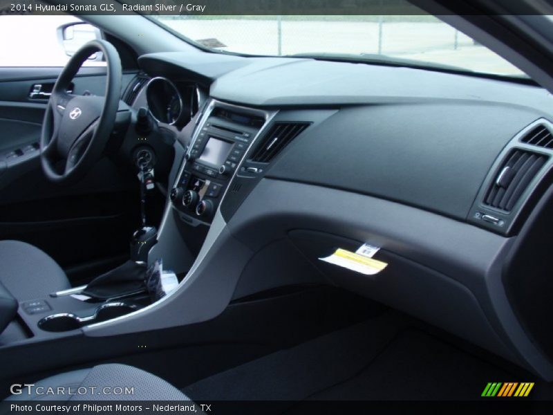 Radiant Silver / Gray 2014 Hyundai Sonata GLS