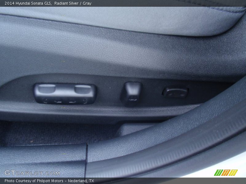 Radiant Silver / Gray 2014 Hyundai Sonata GLS