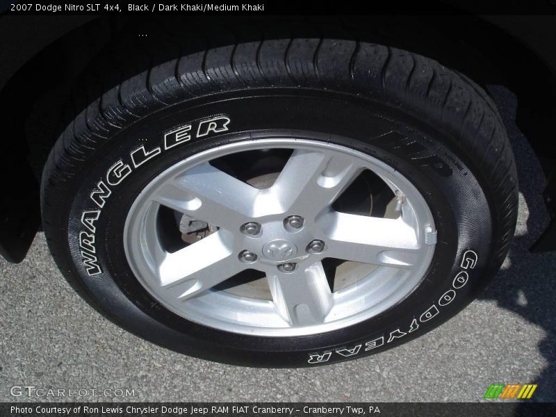Black / Dark Khaki/Medium Khaki 2007 Dodge Nitro SLT 4x4