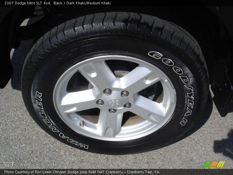 Black / Dark Khaki/Medium Khaki 2007 Dodge Nitro SLT 4x4
