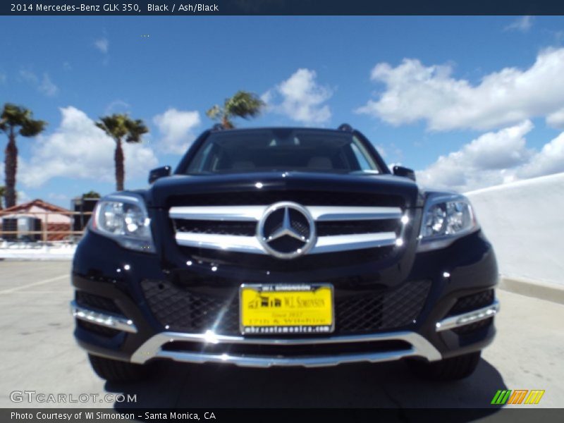 Black / Ash/Black 2014 Mercedes-Benz GLK 350
