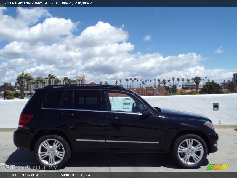Black / Ash/Black 2014 Mercedes-Benz GLK 350