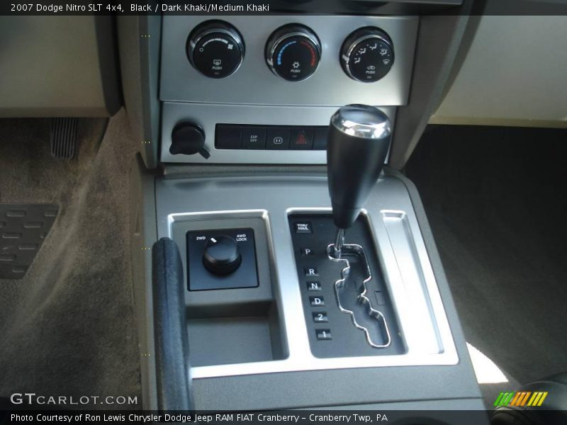Black / Dark Khaki/Medium Khaki 2007 Dodge Nitro SLT 4x4