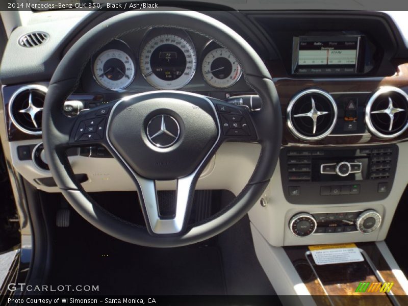 Black / Ash/Black 2014 Mercedes-Benz GLK 350