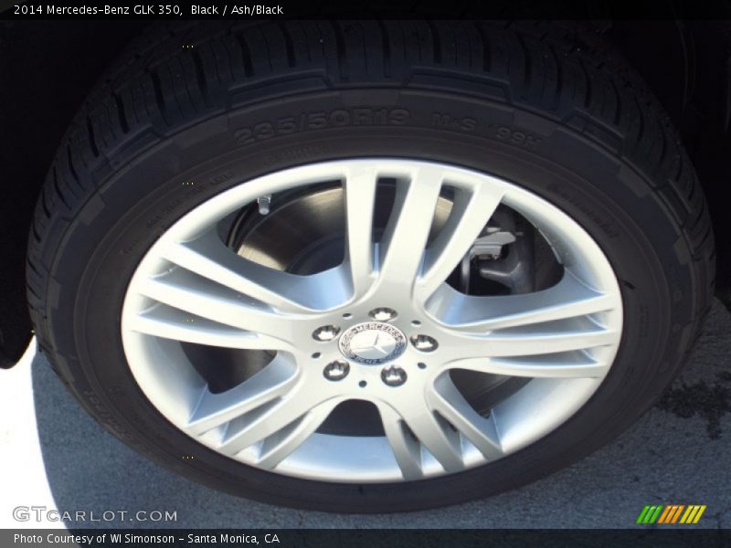 Black / Ash/Black 2014 Mercedes-Benz GLK 350
