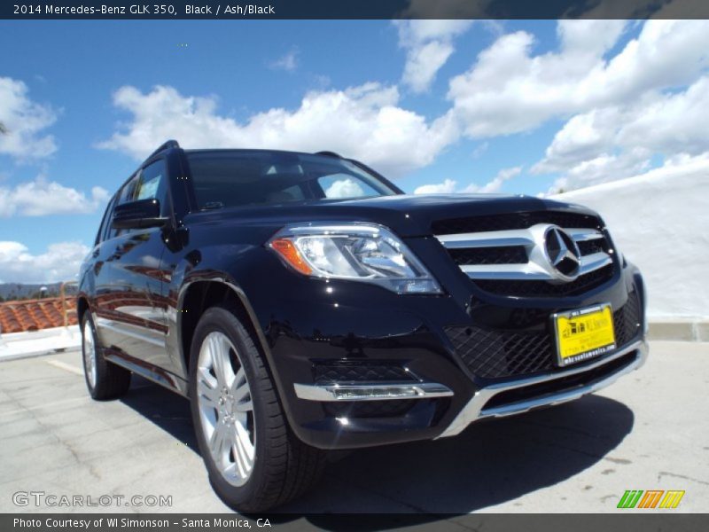 Black / Ash/Black 2014 Mercedes-Benz GLK 350