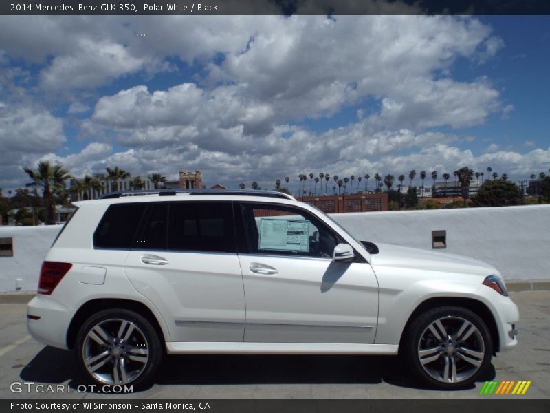 Polar White / Black 2014 Mercedes-Benz GLK 350