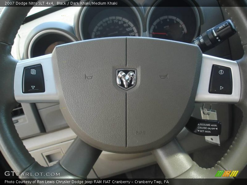 Black / Dark Khaki/Medium Khaki 2007 Dodge Nitro SLT 4x4