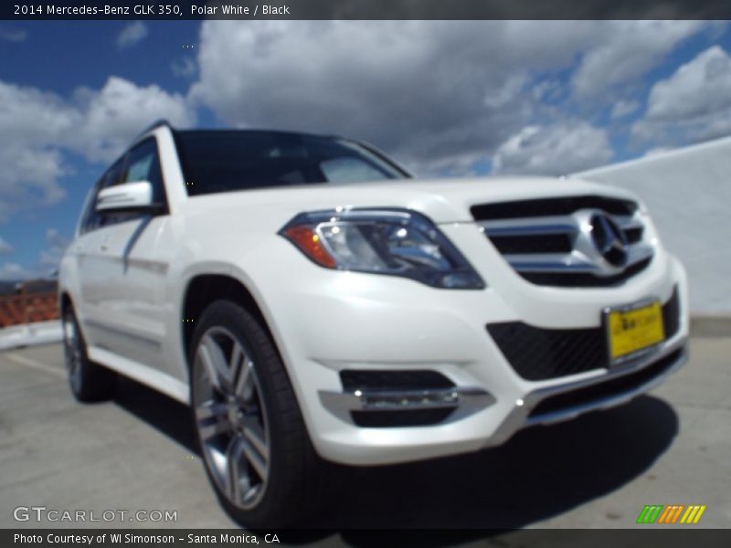 Polar White / Black 2014 Mercedes-Benz GLK 350
