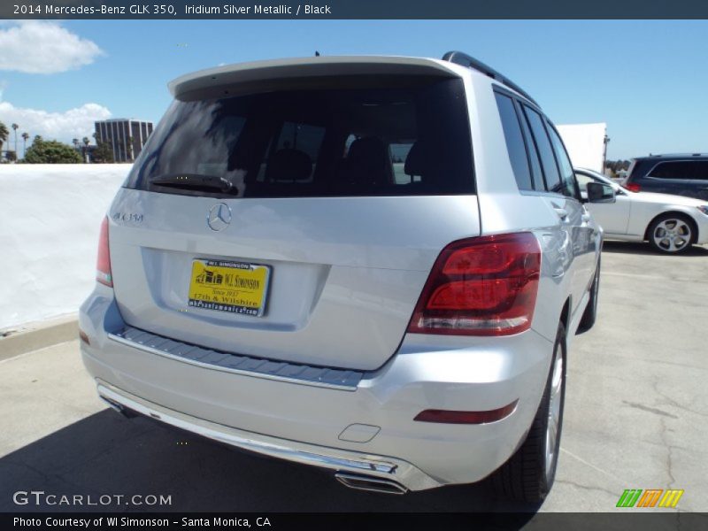 Iridium Silver Metallic / Black 2014 Mercedes-Benz GLK 350