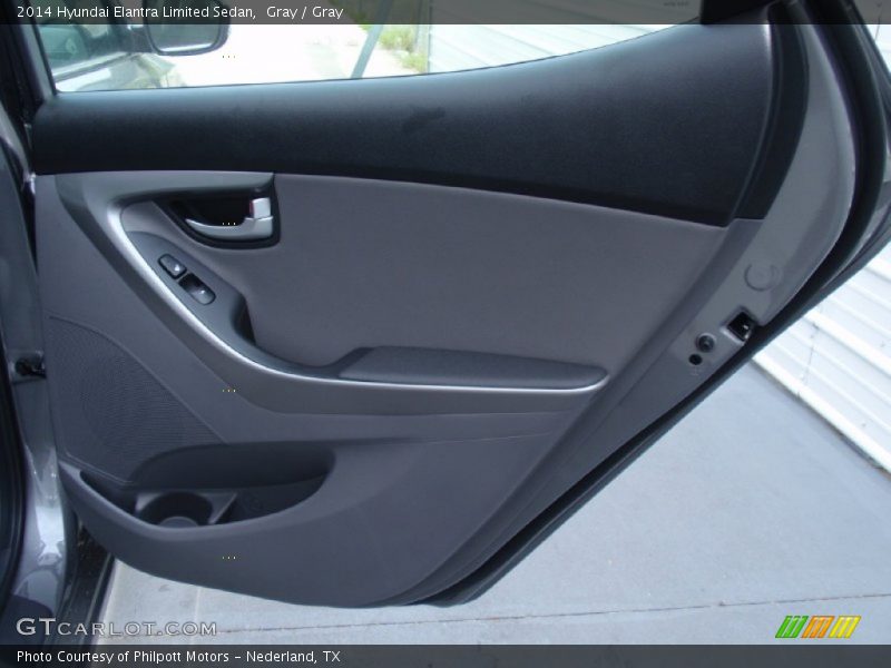 Gray / Gray 2014 Hyundai Elantra Limited Sedan