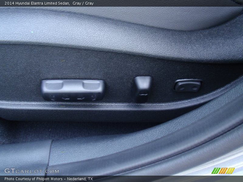 Gray / Gray 2014 Hyundai Elantra Limited Sedan