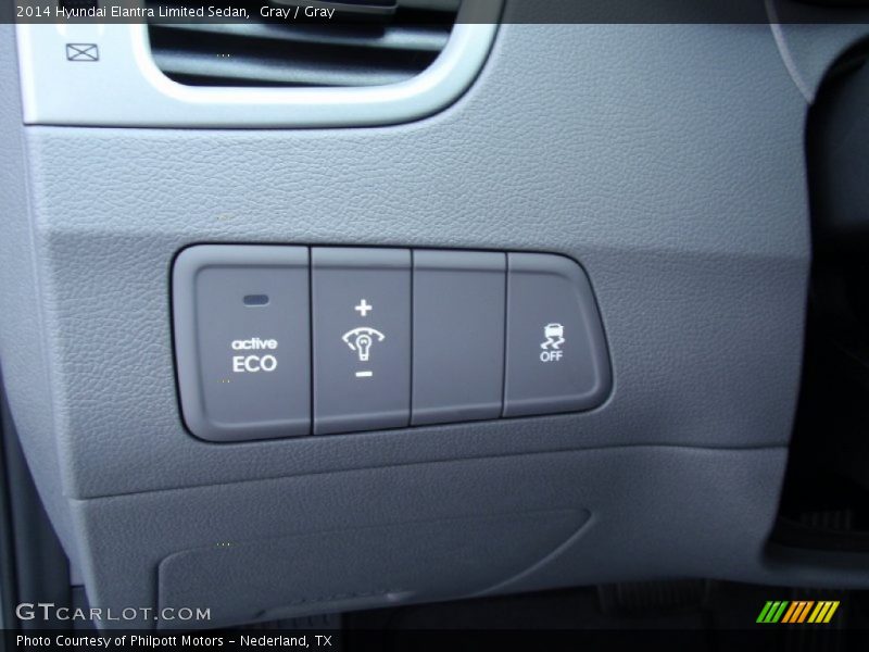 Gray / Gray 2014 Hyundai Elantra Limited Sedan