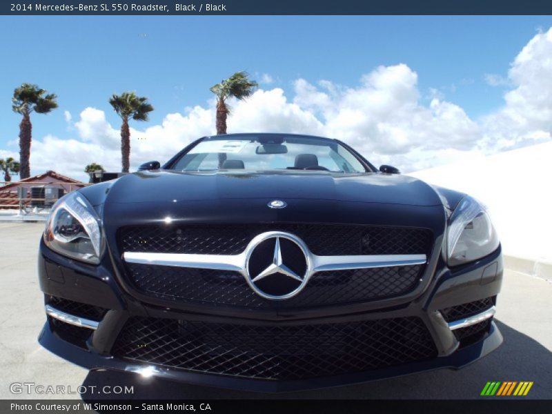 Black / Black 2014 Mercedes-Benz SL 550 Roadster