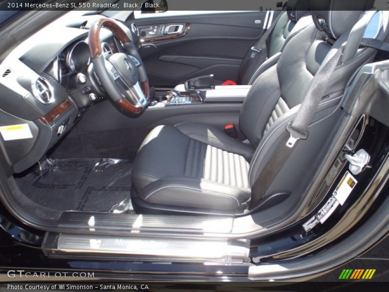 Black / Black 2014 Mercedes-Benz SL 550 Roadster