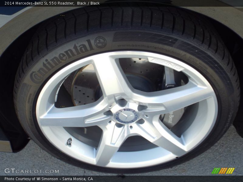 Black / Black 2014 Mercedes-Benz SL 550 Roadster