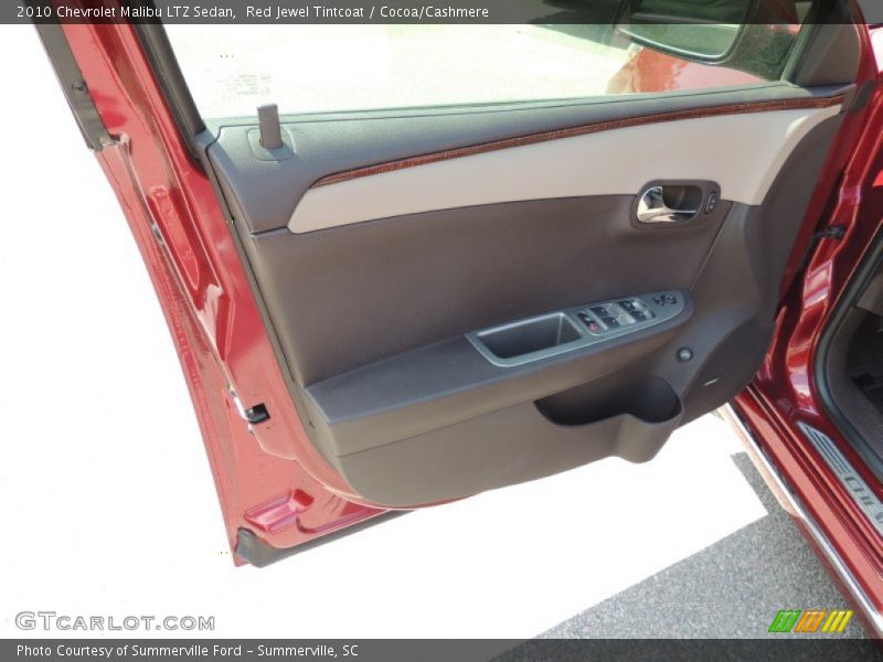 Red Jewel Tintcoat / Cocoa/Cashmere 2010 Chevrolet Malibu LTZ Sedan