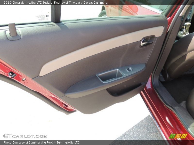 Red Jewel Tintcoat / Cocoa/Cashmere 2010 Chevrolet Malibu LTZ Sedan