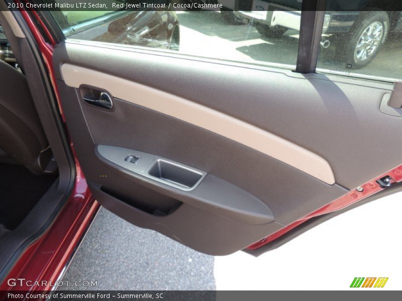 Red Jewel Tintcoat / Cocoa/Cashmere 2010 Chevrolet Malibu LTZ Sedan