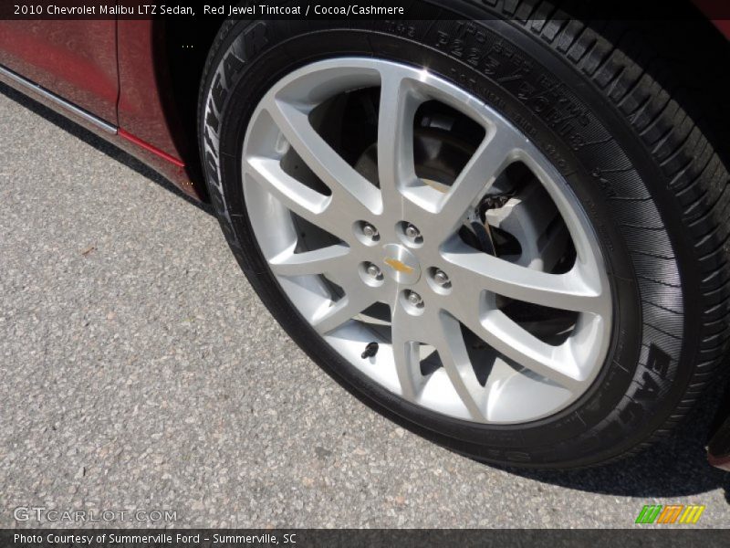 Red Jewel Tintcoat / Cocoa/Cashmere 2010 Chevrolet Malibu LTZ Sedan