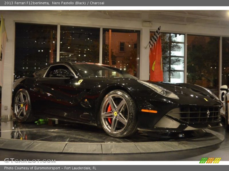 Nero Pastello (Black) / Charcoal 2013 Ferrari F12berlinetta