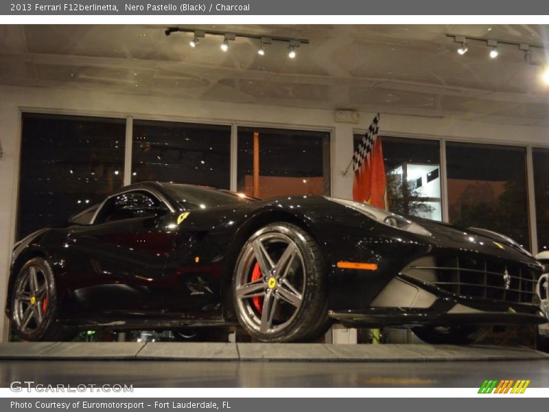 Nero Pastello (Black) / Charcoal 2013 Ferrari F12berlinetta